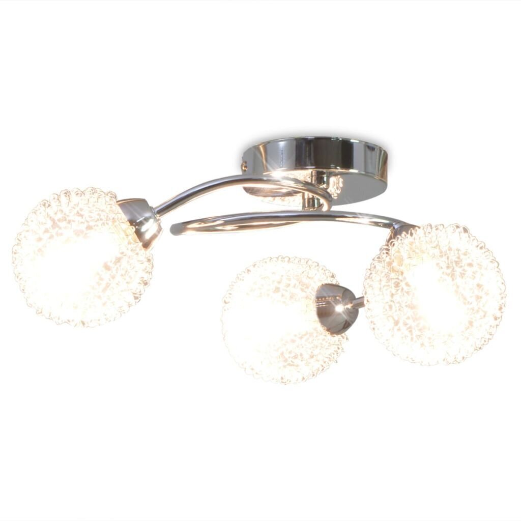 Griestu lampa ar 3 G9 spuldzēm, 120 W cena un informācija | Griestu lampas | 220.lv