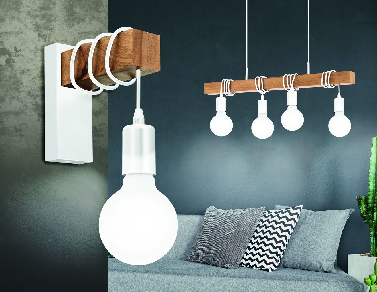 Piekarināma lampa Eglo , E27 max 4 x 60W цена и информация | Piekaramās lampas | 220.lv