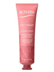 Крем для рук Biotherm Bath Therapy Relaxing Blend Berries & Rosemary, 30 мл цена и информация | Кремы, лосьоны для тела | 220.lv