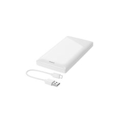 Akumulatoru banka Deltaco 10000mAh, 2xUSB-A, LED, balts цена и информация | Зарядные устройства Power bank | 220.lv