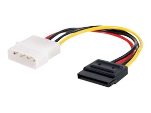 Deltaco SATA - S5, 4-pin ATA, 0.15м цена и информация | Кабели и провода | 220.lv