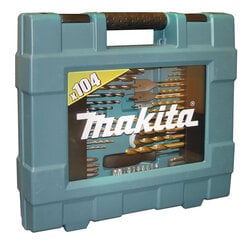 Набор бит и инструментов, Makita D-31778, 104 шт цена и информация | Механические инструменты | 220.lv