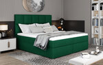 Кровать NORE Glossy 145x200 см, зеленая