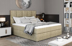 Кровать NORE Glossy 145x200см, светло-коричневый