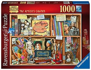 Головоломка Ravensburger The Artist's Cabinet, 1000 дет. цена и информация | Пазлы | 220.lv