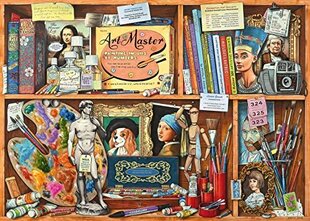 Puzle Ravensburger The Artist's Cabinet, 1000 det. cena un informācija | Puzles, 3D puzles | 220.lv