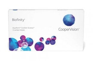 Biofinity mēneša kontaktlēcas 8.60, 3 gab cena un informācija | Optika | 220.lv