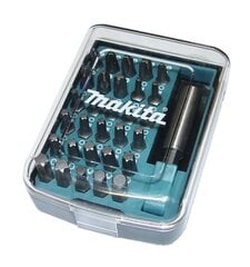 Vērpes uzgaļu komplekts 31 gab. Makita D-34936 цена и информация | Механические инструменты | 220.lv