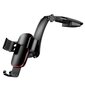 Baseus Metal Age Gravity Car Mount Phone Holder with Adjustable Arm black (SUYL-F01) cena un informācija | Auto turētāji | 220.lv