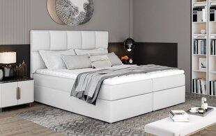 Кровать NORE Glossy 185x210 см, белая цена и информация | Кровати | 220.lv