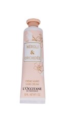 Barojošs parfimēts roku krēms L'Occitane Neroli & Orchidee, 30 ml cena un informācija | Parfimēta sieviešu kosmētika | 220.lv