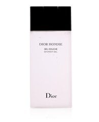 Ароматический гель для душа для мужчин Dior Homme 200 мл цена и информация | Парфюмированная мужская косметика | 220.lv