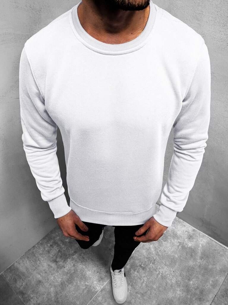 Balts vīriešu džemperis "Vurt" cena un informācija | Vīriešu jakas | 220.lv