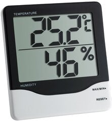 Digitālais termometrs - higrometrs TFA 30.5002 cena un informācija | Meteostacijas, āra termometri | 220.lv