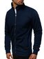 Tumši zils vīriešu džemperis "Silon" cena un informācija | Vīriešu jakas | 220.lv