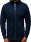 Tumši zils vīriešu džemperis "Silon" cena un informācija | Vīriešu jakas | 220.lv