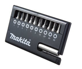 Набор бит для шуруповертов Makita D-30651, 11 шт. цена и информация | Механические инструменты | 220.lv