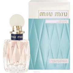 Туалетная вода Miu Miu L'Eau Rosee EDT для женщин 100 мл цена и информация | Женские духи Lovely Me, 50 мл | 220.lv