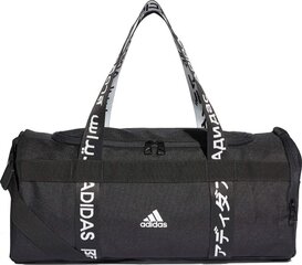 Спортивная сумка Adidas 4ATHLS Duffel S FJ9353, 21,5 л, черная цена и информация | Спортивные сумки и рюкзаки | 220.lv