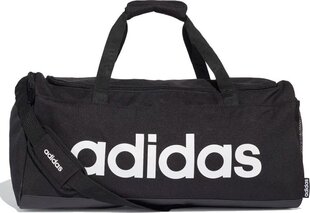 Спортивная сумка Adidas Lin Duffle M FL3651, 39 л, черная цена и информация | Рюкзаки и сумки | 220.lv