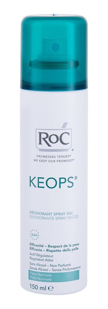 Izsmidzināms dezodorants RoC Keops 24 h 150 ml цена и информация | Dezodoranti | 220.lv