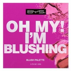 BYS Палетка румян Oh My Im Blushing цена и информация | Бронзеры (бронзаторы), румяна | 220.lv