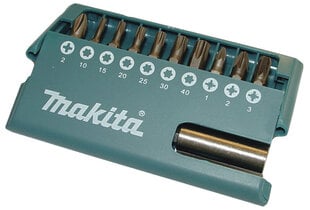 Skrūvgrieža uzgaļu komplekts Makita D-31756, 11 gab cena un informācija | Rokas instrumenti | 220.lv