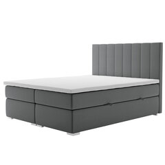 Кровать Selsey Alenna 180x200 см, серая цена и информация | Кровати | 220.lv