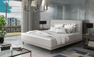 Кровать NORE Asteria 140x200 см, бежевая цена и информация | Кровати | 220.lv