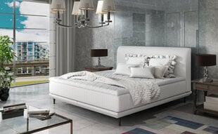 Кровать NORE Asteria 140x200 см, белая цена и информация | Кровати | 220.lv