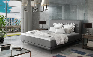 Кровать NORE Asteria 10 160x200 см, серая цена и информация | Кровати | 220.lv