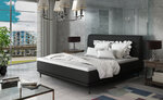 Кровать NORE Asteria 11 160x200 см, черная