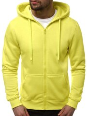 Dzeltens vīriešu džemperis "Lore" cena un informācija | Vīriešu jakas | 220.lv