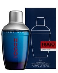 Tualetes ūdens Hugo Boss Hugo Dark Blue EDT (75 ml) cena un informācija | Hugo Boss Smaržas, kosmētika | 220.lv