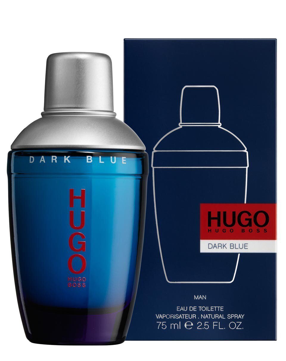 Туалетная вода для мужчин Hugo Boss Hugo Dark Blue EDT 75 мл цена | 220.lv