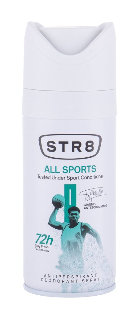 Izsmidzināmais dezodorants STR8 All Sports vīriešiem 150 ml cena un informācija | Dezodoranti | 220.lv