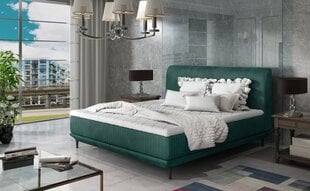 Кровать NORE Asteria 160x200 см, зеленая цена и информация | Кровати | 220.lv