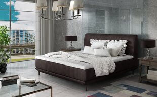 Кровать NORE Asteria 180x200 см, темно-коричневая цена и информация | Кровати | 220.lv