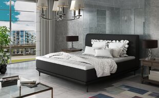 Кровать NORE Asteria 11 180x200 см, черная цена и информация | Кровати | 220.lv