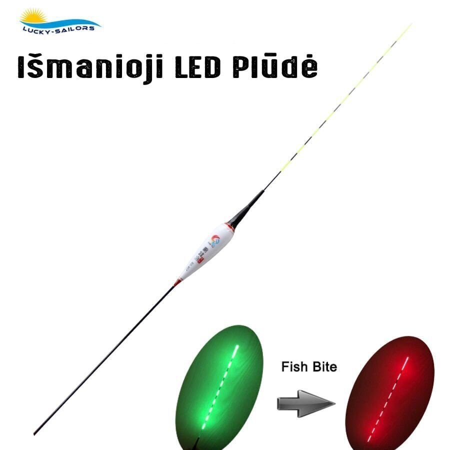 Viedais LED Pludiņš Lucky-Sailors SLS-FL01 cena un informācija | Pludiņi, copes signalizatori | 220.lv