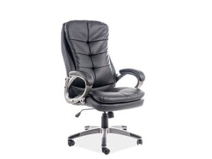 Biroja krēsls Signal Meble Q-270, melns cena un informācija | Biroja krēsli | 220.lv
