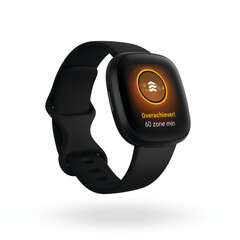 Viedpulkstenis Fitbit VERSA 3 FB511: Krāsa - Melns cena un informācija | Viedpulksteņi (smartwatch) | 220.lv