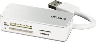 Устройство чтения карт Deltaco UCR-147 цена и информация | Адаптеры и USB разветвители | 220.lv