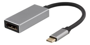 Adapteris Deltaco USB-C - DisplayPort cena un informācija | Adapteri un USB centrmezgli | 220.lv