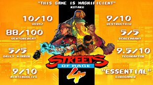 Streets of Rage 4, Nintendo Switch cena un informācija | Datorspēles | 220.lv