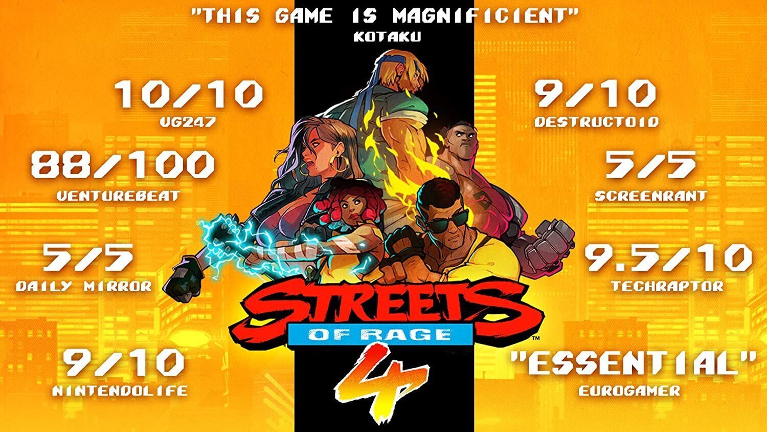 Streets of Rage 4, Nintendo Switch cena un informācija | Datorspēles | 220.lv