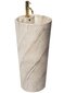 Keramikas izlietne ar kāju Rea Blanka, natural mat цена и информация | Izlietnes | 220.lv