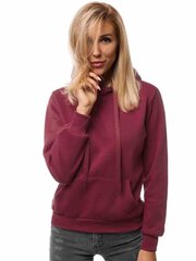 Bordo sieviešu džemperis ar kapuci "Molin" cena un informācija | Jakas sievietēm | 220.lv
