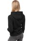 Melns sieviešu džemperis ar kapuci "Molin" cena un informācija | Jakas sievietēm | 220.lv