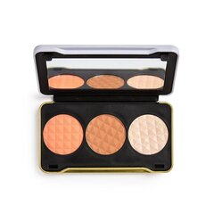 Sejas konturēšanas palete Patricia Bright 6.6 g, Moonlight Glow Face cena un informācija | Bronzeri, vaigu sārtumi | 220.lv